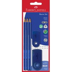 Faber-Castell - Grafitová tužka Grip, B, modrá