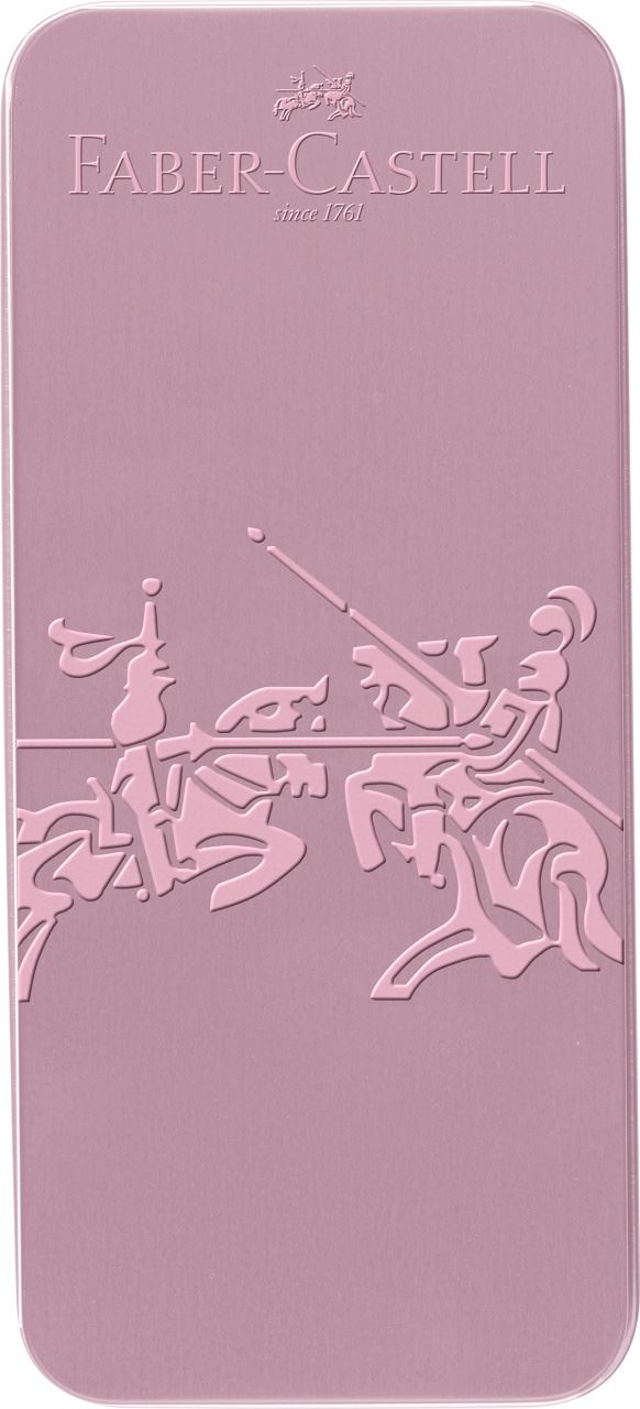 Faber-Castell - Plnicí a kuličkové pero Grip 2010, starorůžová