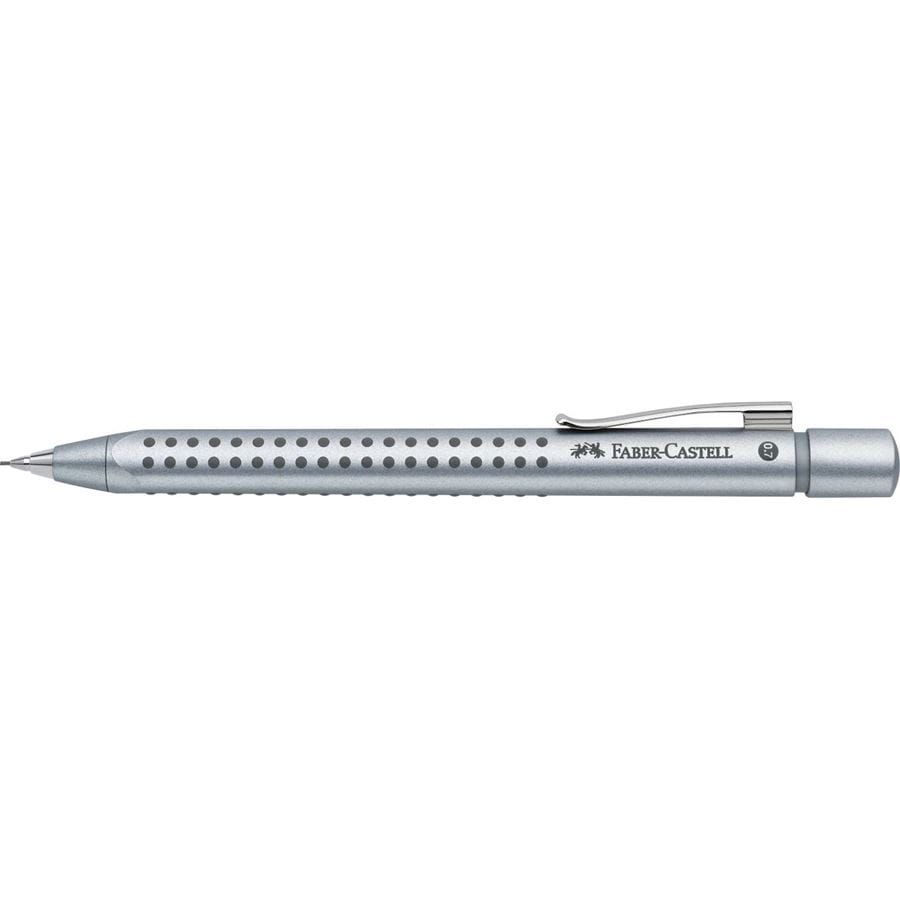Faber-Castell - Mechanická tužka Grip 2011, 0.7 mm, stříbrná