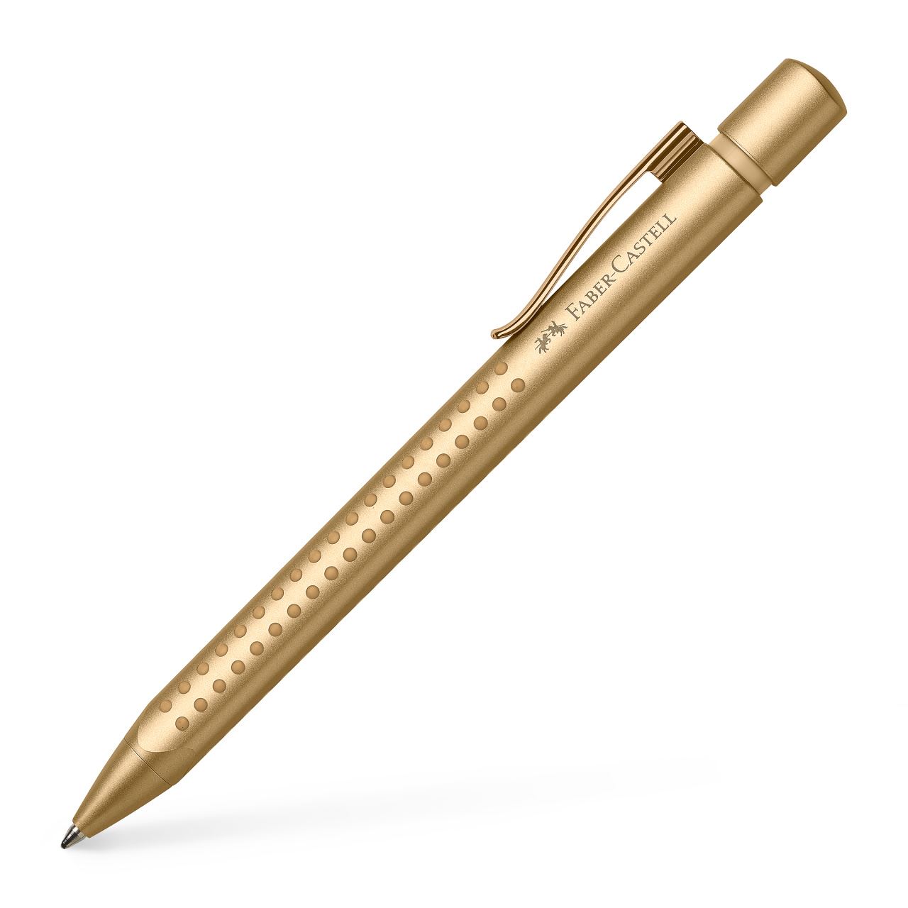 Faber-Castell - Kuličkové pero Grip Edition, XB, zlatá