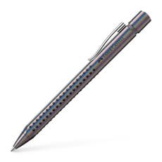 Faber-Castell - Kuličkové pero Grip Glam Edition, XB, stříbrná