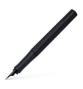 Faber-Castell - Plnicí pero Grip Edition, černý hrot B, černá