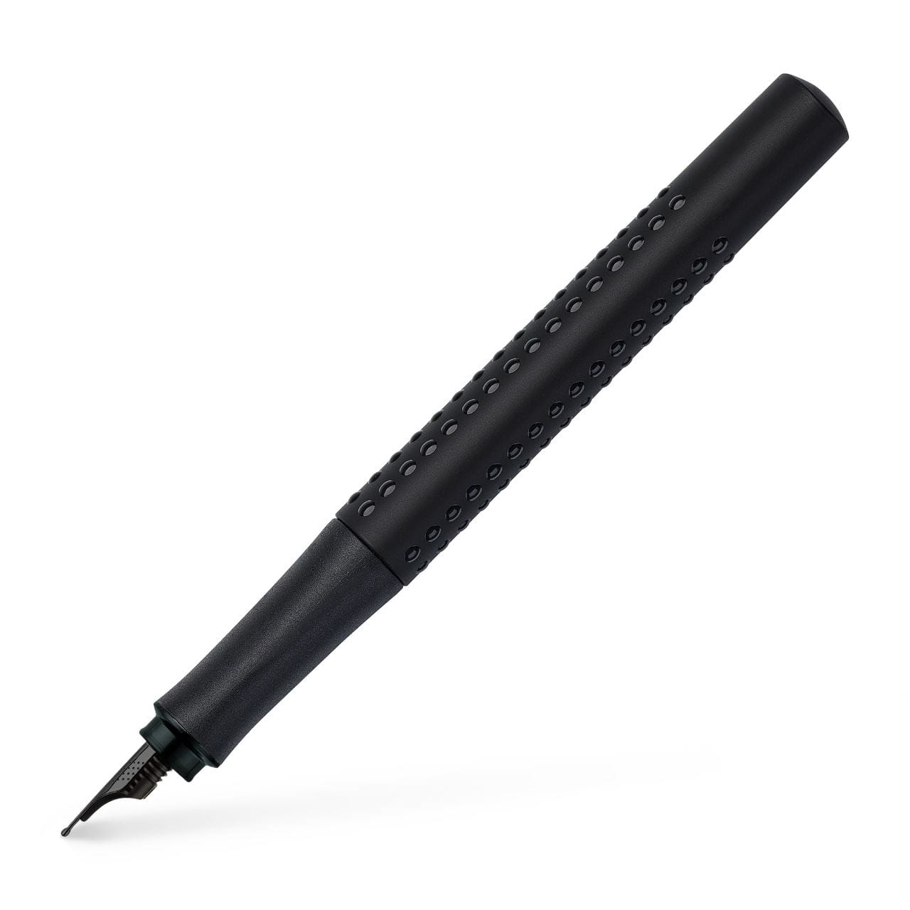Faber-Castell - Plnicí pero Grip Edition, černý hrot EF, černá