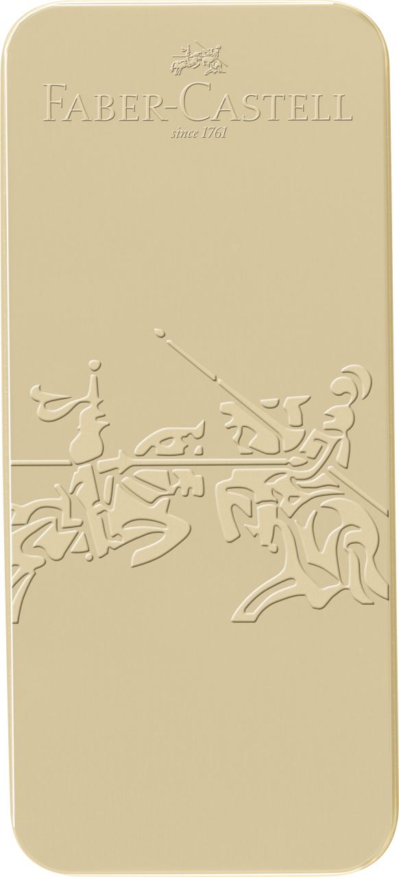 Faber-Castell - Plnicí pero Grip, dárková sada, zlatá edice, 2ks