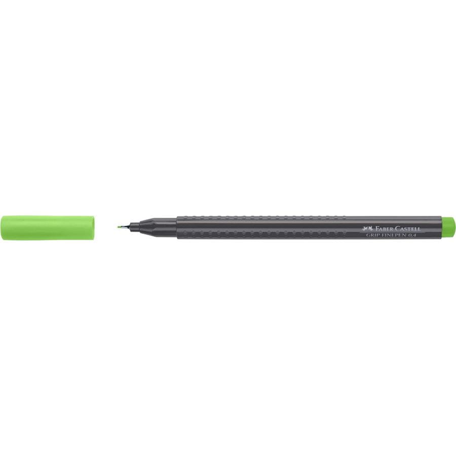 Faber-Castell - Popisovač Grip 0.4mm, travníková zelená