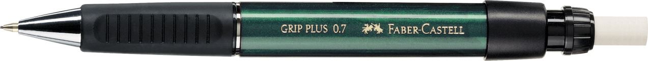 Faber-Castell - Mechanická tužka Grip Plus, zelená metalická