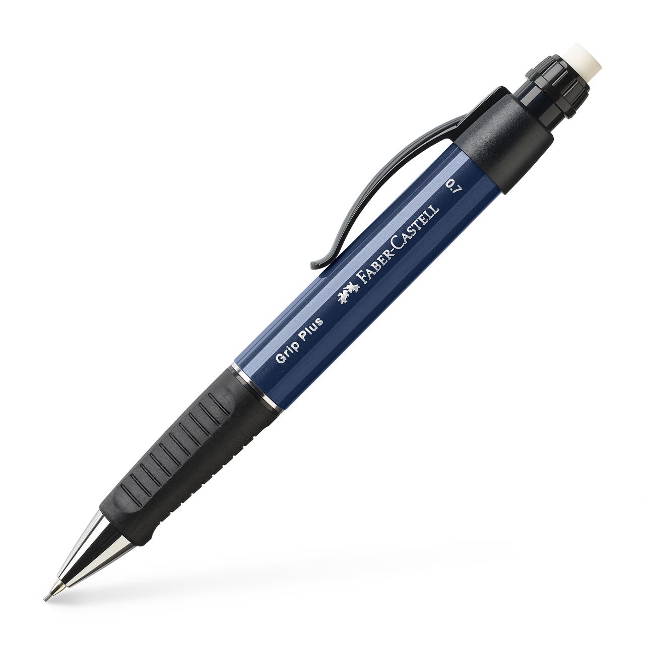 Faber-Castell - Mechanická tužka Grip Plus, modrá metalická
