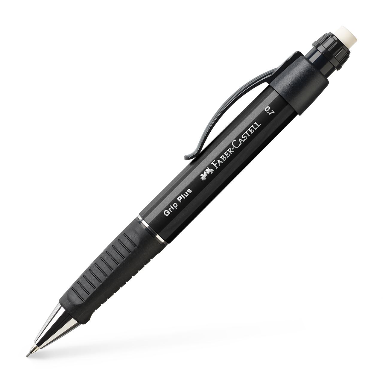 Faber-Castell - Mechanická tužka Grip Plus, černá metalická