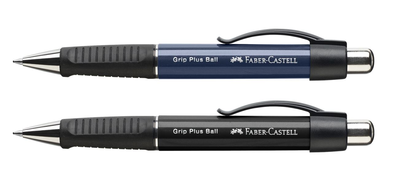 Faber-Castell - Kuličkové pero Grip Plus, námořnická modrá