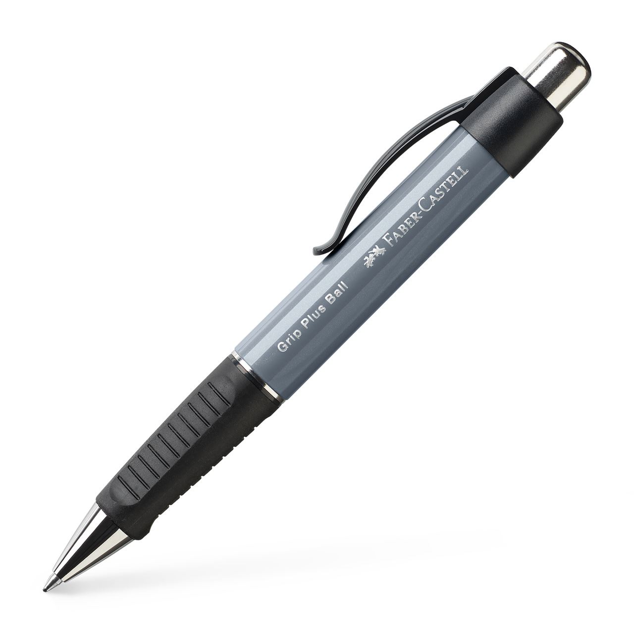 Faber-Castell - Kuličkové pero Grip Plus, kamenná šedá