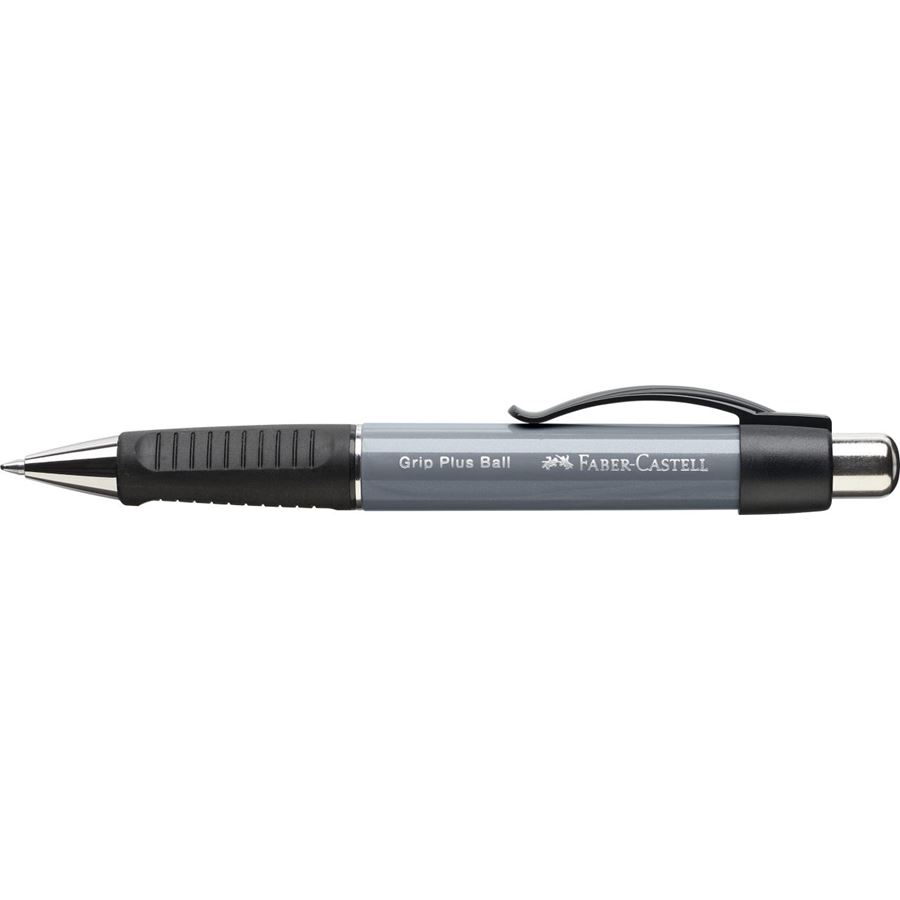 Faber-Castell - Kuličkové pero Grip Plus, kamenná šedá
