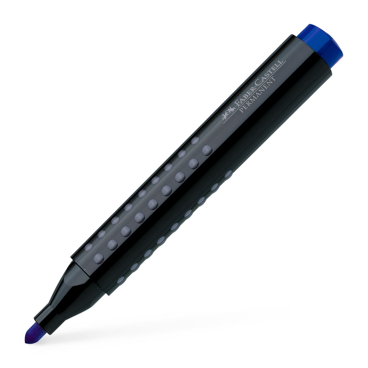 Faber-Castell - Popisovač Grip Marker, kulatý hrot, modrá