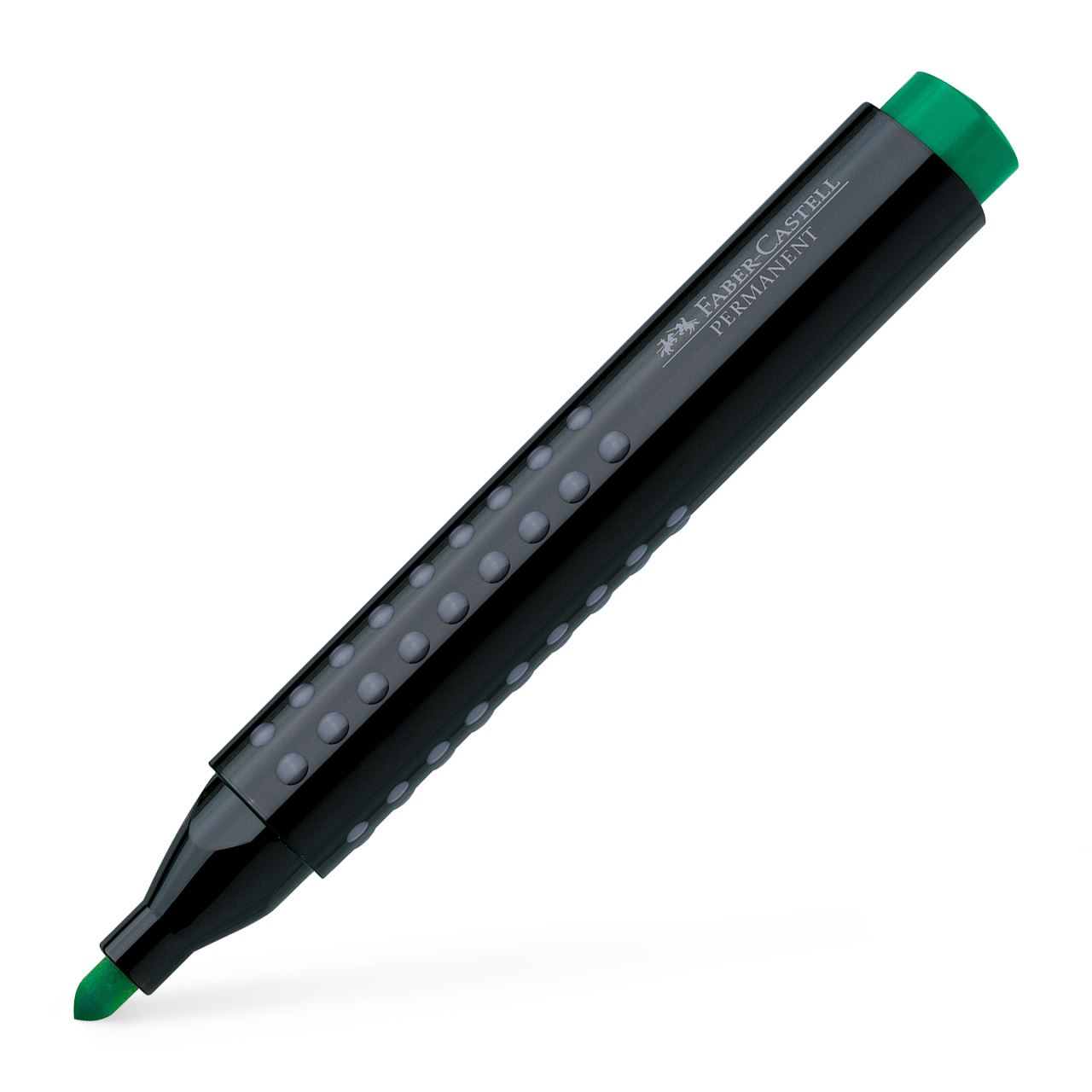 Faber-Castell - Popisovač Grip Marker, kulatý hrot, zelená