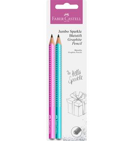 Faber-Castell - Grafitová tužka Jumbo Sparkle, perleťové barvy