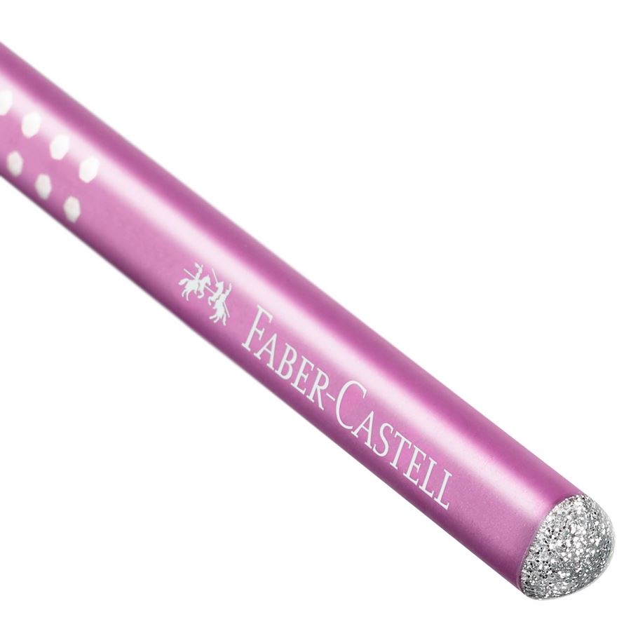 Faber-Castell - Grafitová tužka Sparkle, perleťově růžová