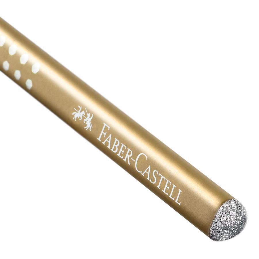 Faber-Castell - Grafitová tužka Sparkle, perleťově zlatá