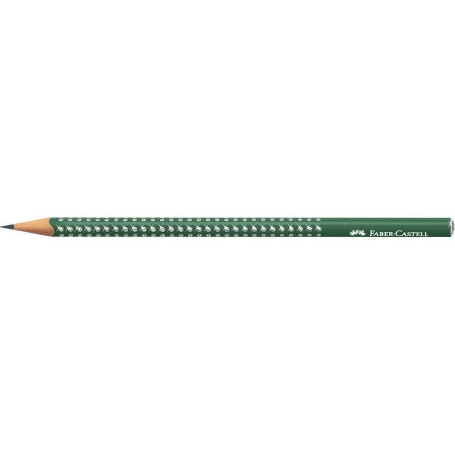 Faber-Castell - Grafitová tužka Sparkle, lesní zelená