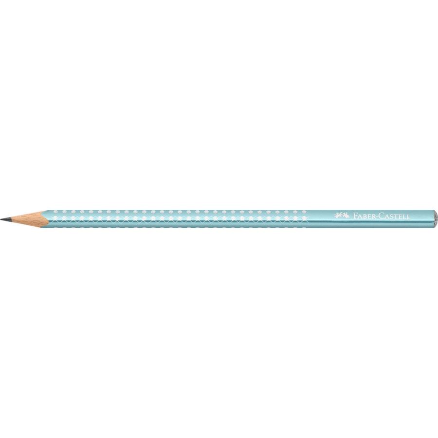 Faber-Castell - Grafitová tužka Sparkle, ocean metallic