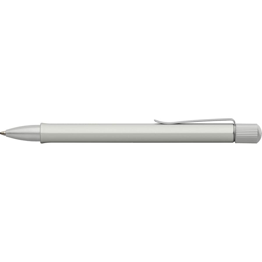 Faber-Castell - Kuličkové pero Hexo, stříbrná matná