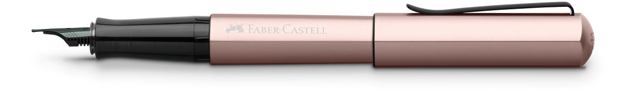 Faber-Castell - Plnicí pero Hexo, M, růžová