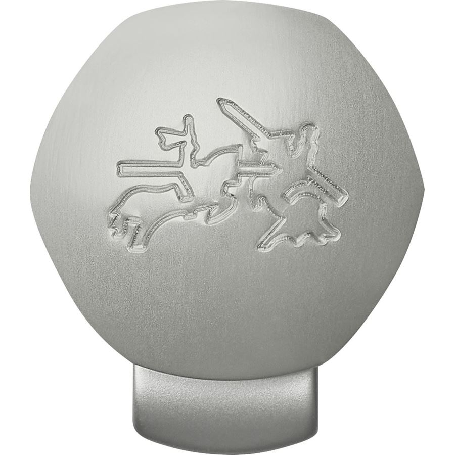 Faber-Castell - Plnicí pero Hexo, EF, stříbrná matná