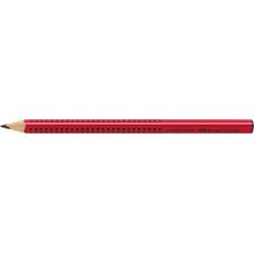 Faber-Castell - Grafitová tužka Jumbo Grip, B, červená