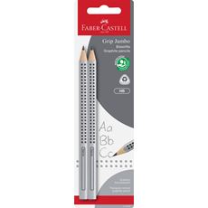 Faber-Castell - Grafitová tužka Jumbo Grip, HB 2 ks