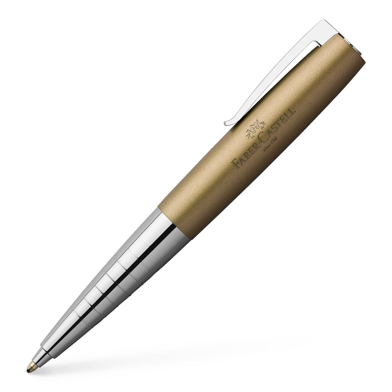Faber-Castell - Kuličkové pero Metallic, olivová