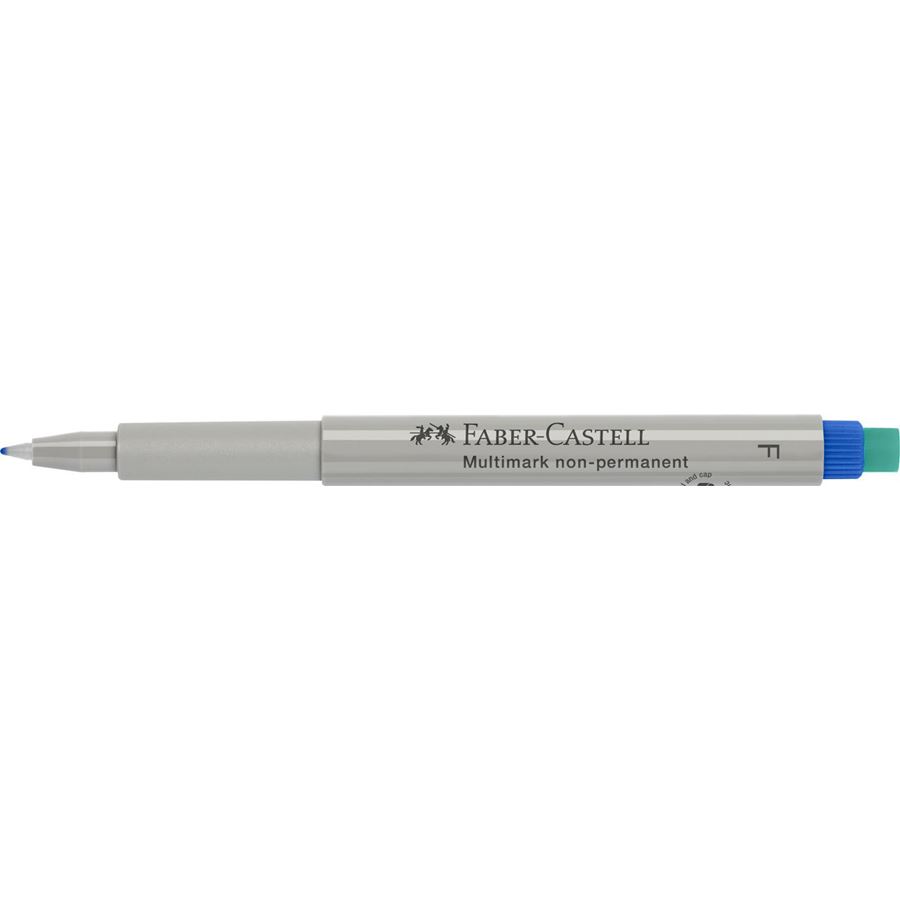 Faber-Castell - Popisovač Multimark, F, modrá