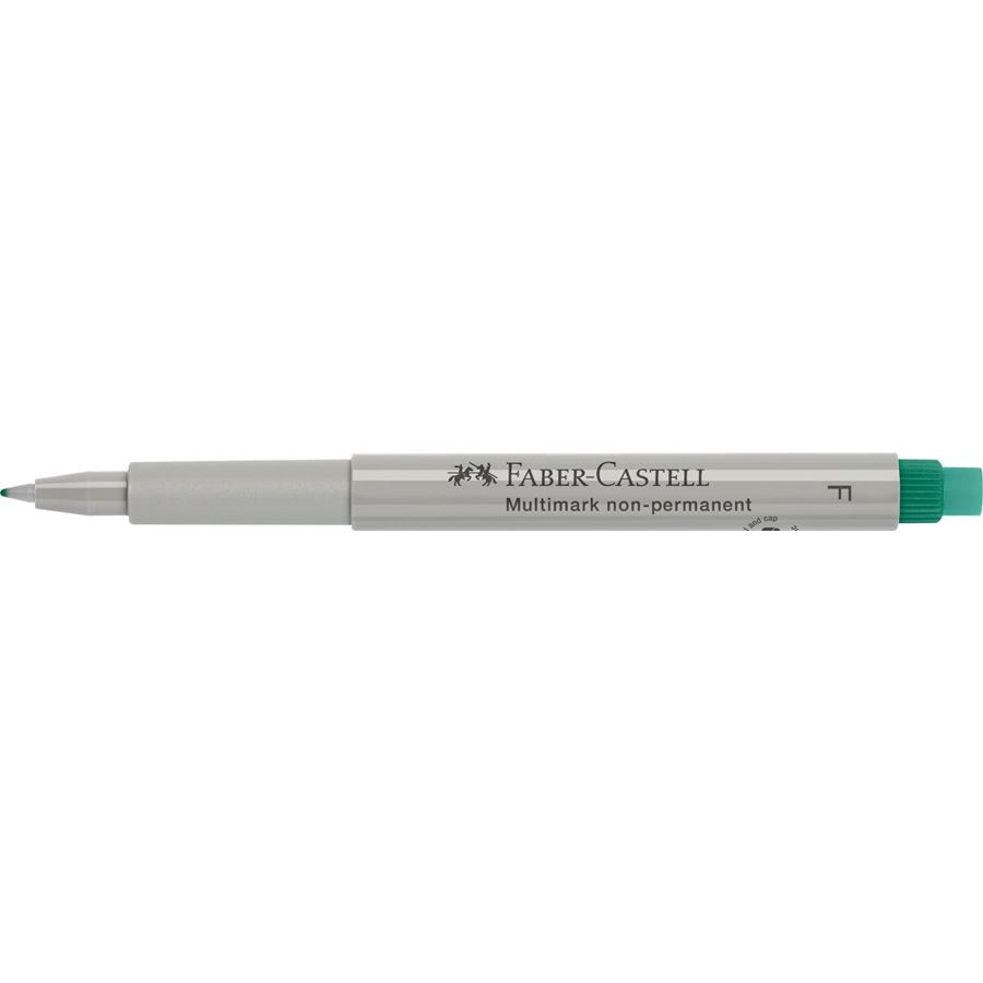 Faber-Castell - Popisovač Multimark, F, zelená