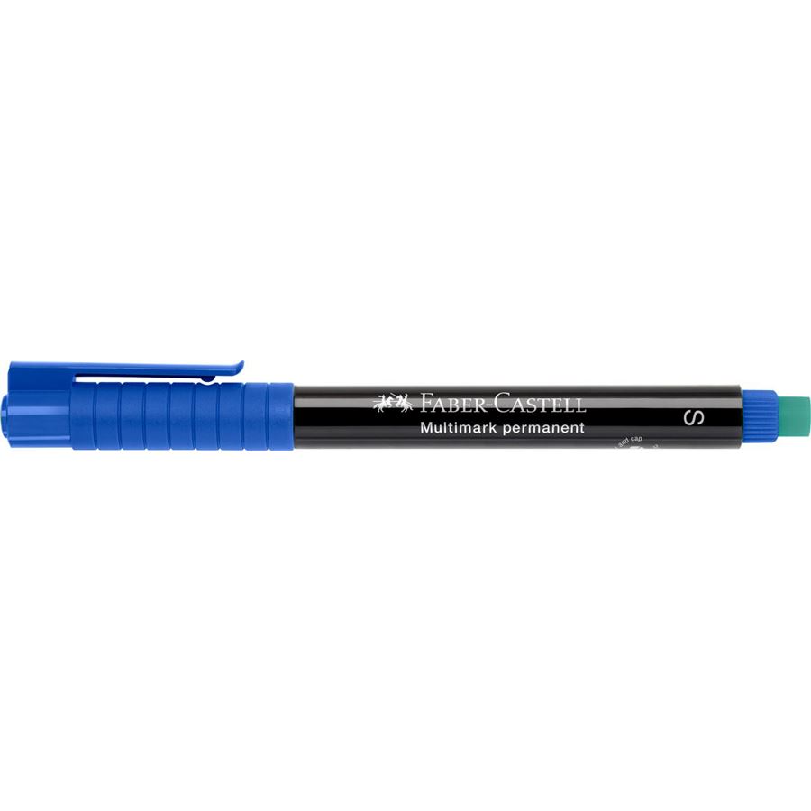 Faber-Castell - Popisovač Multimark, S, modrá