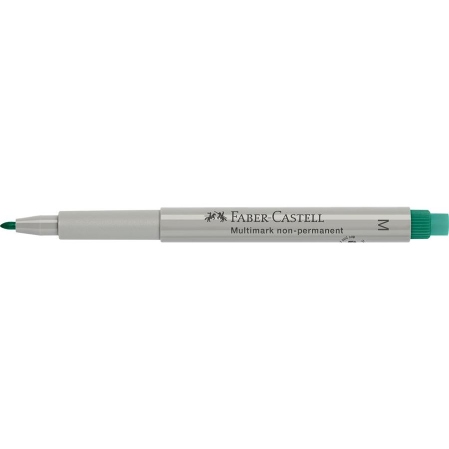 Faber-Castell - Popisovač Multimark, M, zelená