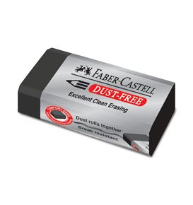 Faber-Castell - Stěrací pryž Dust-free, černá