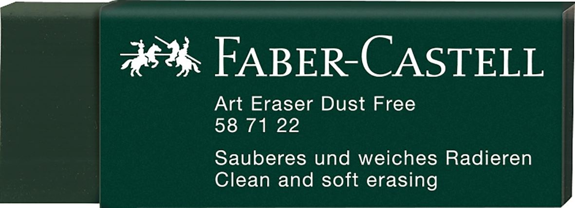 Faber-Castell - Stěrací pryž Dust-free, zelená