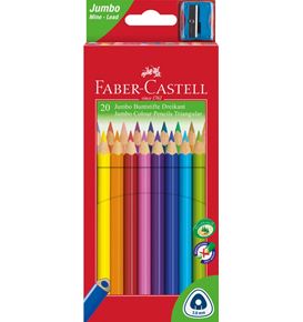 Faber-Castell - Pastelka Jumbo Colour, papírová krabička 20 ks