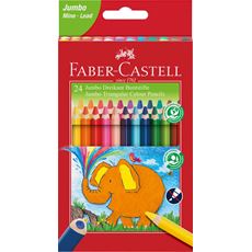 Faber-Castell - Pastelka Jumbo Colour, papírová krabička 24 ks