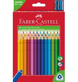 Faber-Castell - Pastelka Jumbo Colour, papírová krabička 30 ks