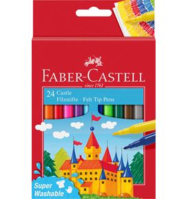 Faber-Castell - Fixy Zámek, papírová krabička 24 ks
