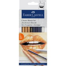 Faber-Castell - Classic Sketch sada, 6 ks