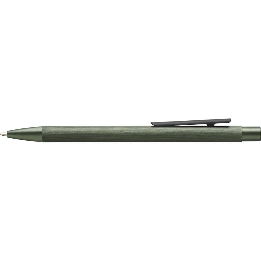 Faber-Castell - Kuličkové pero Neo Slim Aluminium, olivová zelená