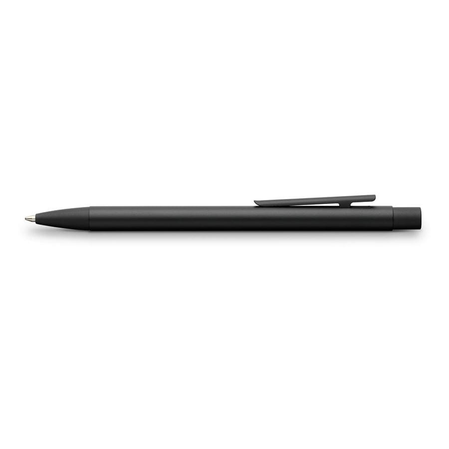Faber-Castell - Kuličkové pero Neo Slim Metal Black, černá