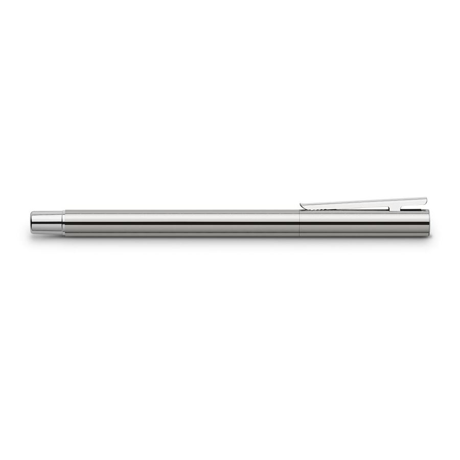 Faber-Castell - Roller Neo Slim Stainless Steel, lesklý povrch