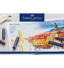 Faber-Castell - Pastely olejové, papírová krabička 36 ks