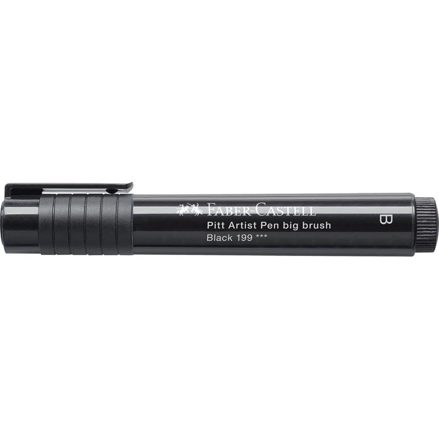 Faber-Castell - Popisovač Pitt Artist Pen Big Brush, černá