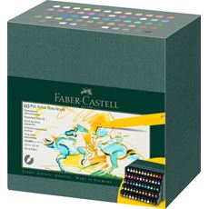 Faber-Castell - Popisovač Pitt Artist Pen Brush, dárková krabička 60 ks