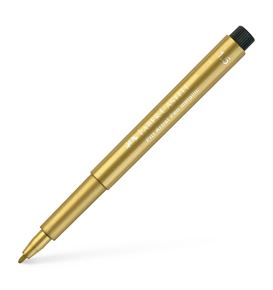 Faber-Castell - Popisovač Pitt Artist Pen B Metallic, zlatá