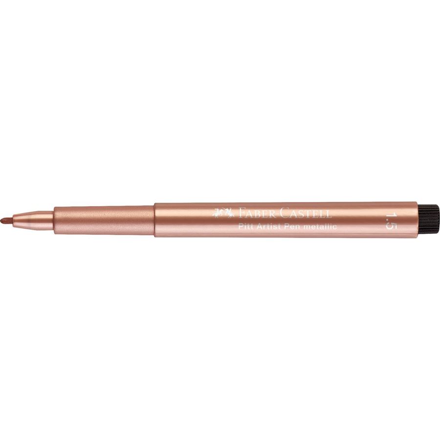 Faber-Castell - Popisovač Pitt Artist Pen Metallic, měděná
