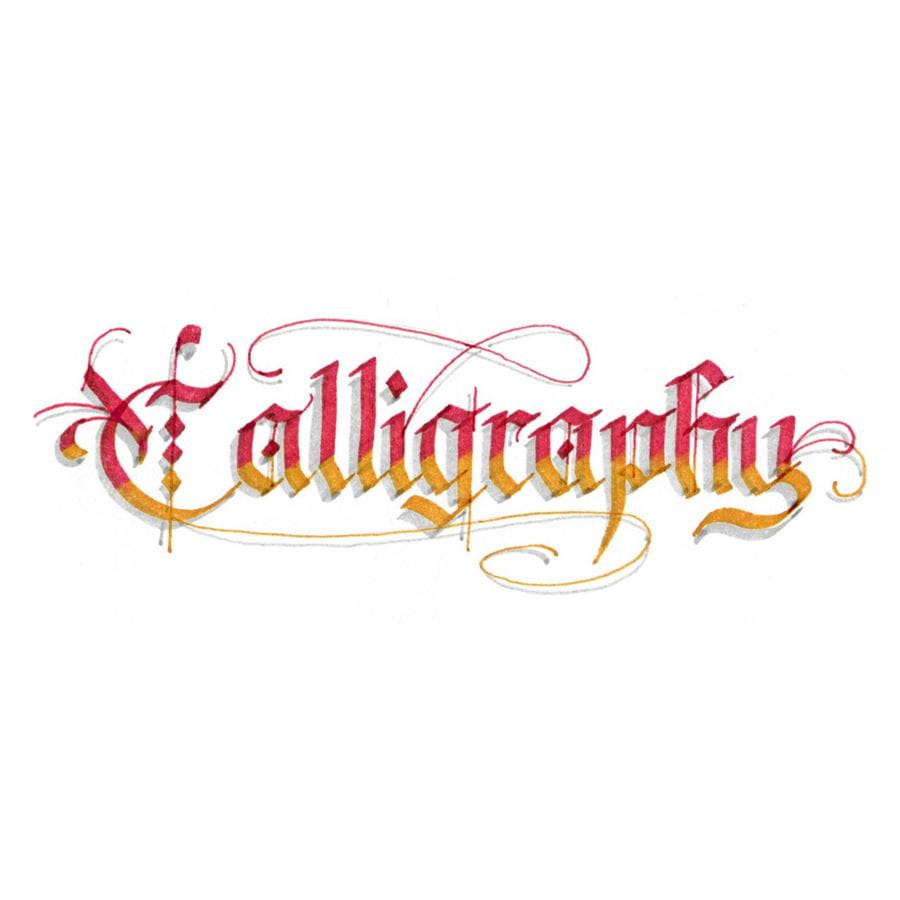 Faber-Castell - Popisovač Pitt Artist Pen Calligraphy, sada 8 ks