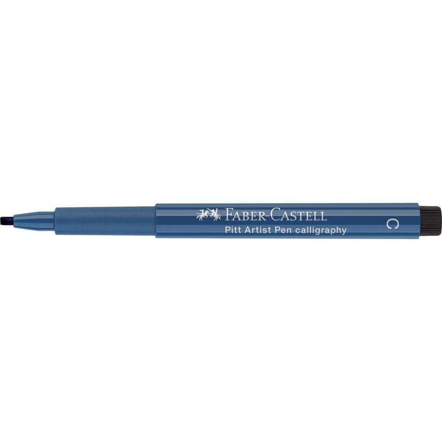 Faber-Castell - Popisovač Pitt Artist Pen Calligraphy, modrá