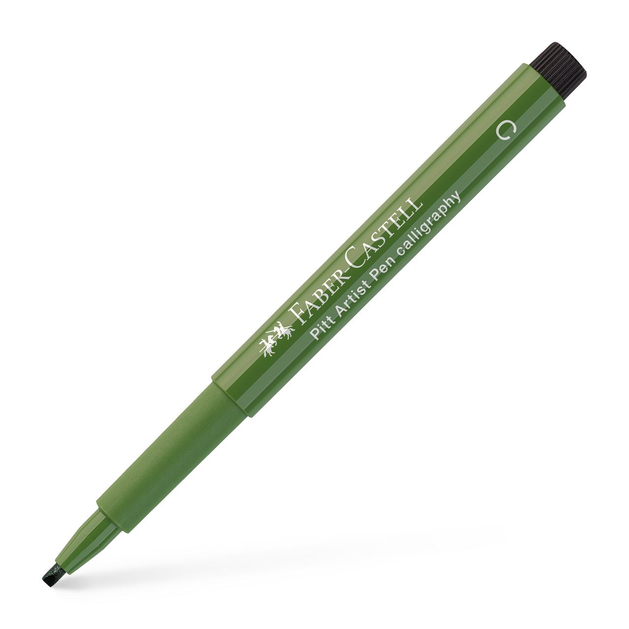 Faber-Castell - Popisovač Pitt Artist Pen Calligraphy, chromově zelená